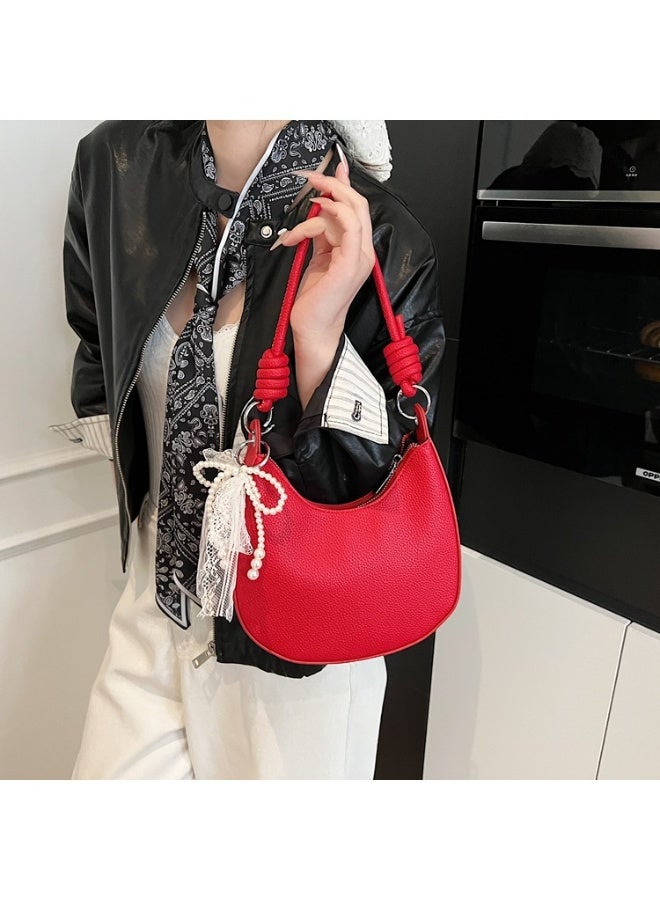 KUYING New Fashionable Simple Retro Underarm Bag  - Image 3