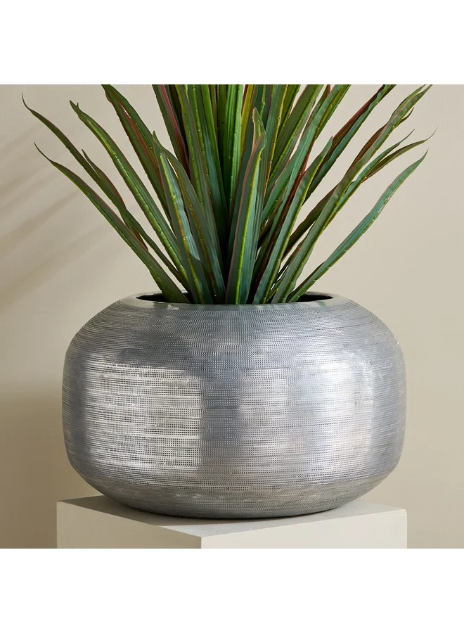 Home Box Nydril Etching Design Artistic Aluminium Planter 40 x 40 x 25.5 cm