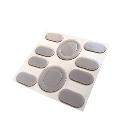 LZYDD Mouse Skates Pads Mouse Feet for Logitech G203 LIGHTSYNC Wired Gaming Mouse / G102 / G PRO (Pack of 2, Grey) - Image 1