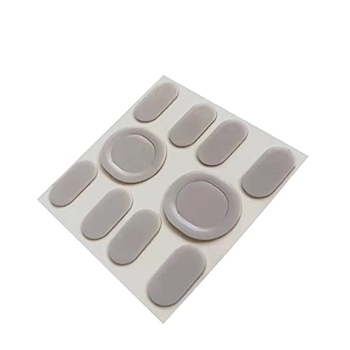 LZYDD Mouse Skates Pads Mouse Feet for Logitech G203 LIGHTSYNC Wired Gaming Mouse / G102 / G PRO (Pack of 2, Grey) - Image 2