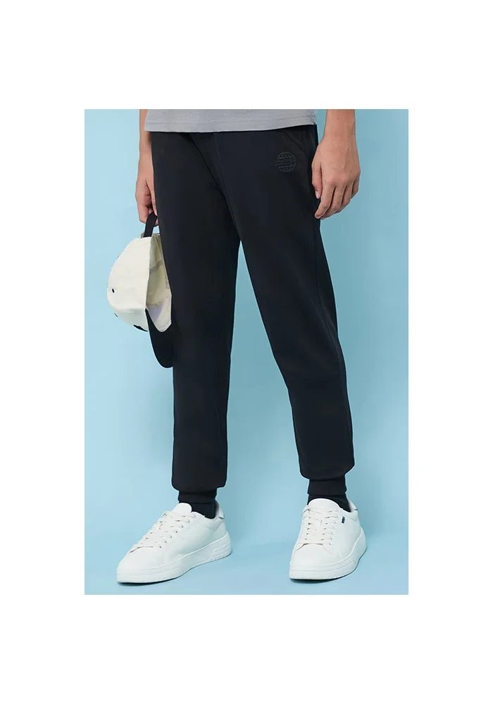 R&b Solid Joggers with Drawstring Waist