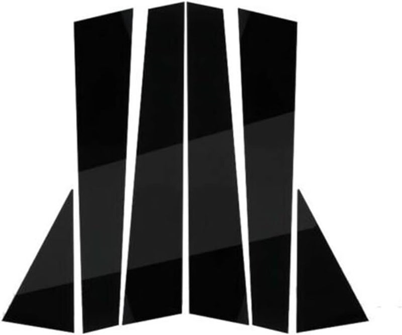 DEMULAX 6PCS Gloss Black Polished Pillar Posts for Q5 2011-2017 - Image 1