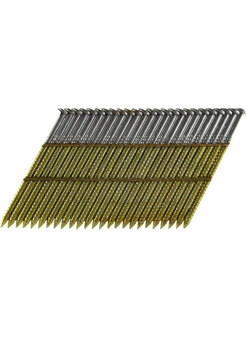 B&C Eagle B&C Eagle A3X120HDR/28 Offset Round Head 3-Inch x .120 x 28 Degree Hot Dip Galvanized Ring Shank Wire Collated Framing Nails (500 per box) 