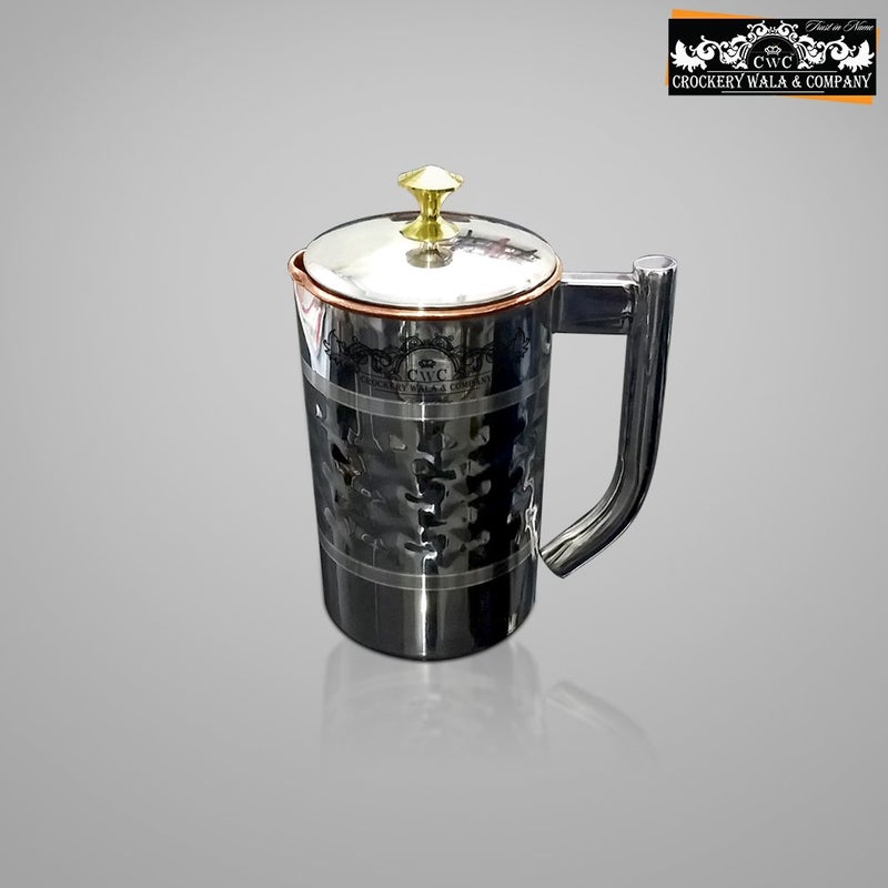 CROCKERY WALA AND COMPANY Crockery wala and Company Steel Copper Jug Diamond - Image 5