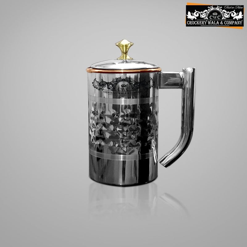 CROCKERY WALA AND COMPANY Crockery wala and Company Steel Copper Jug Diamond - Image 4