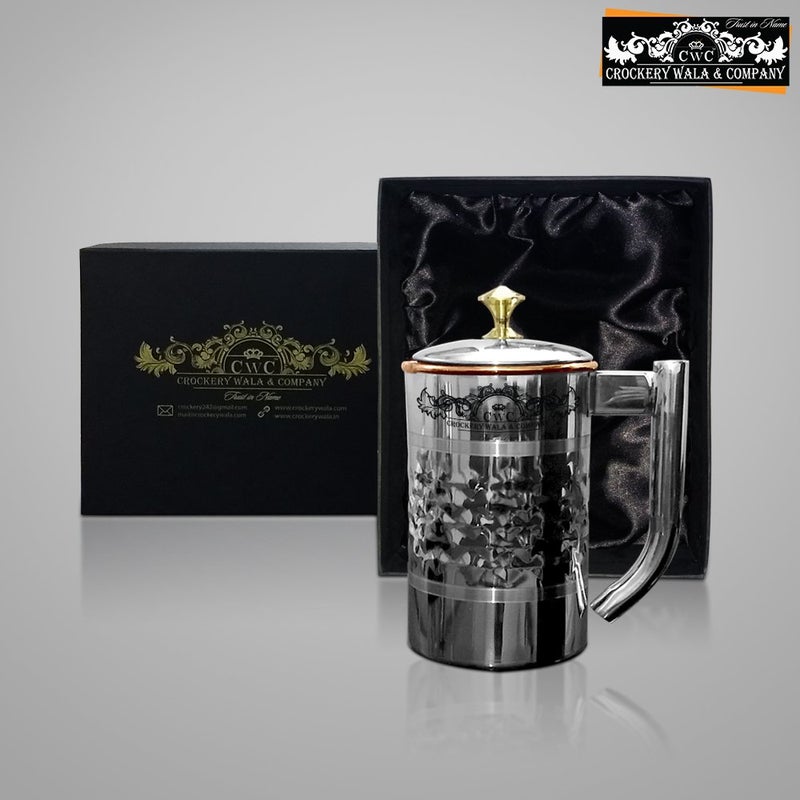 CROCKERY WALA AND COMPANY Crockery wala and Company Steel Copper Jug Diamond - Image 1