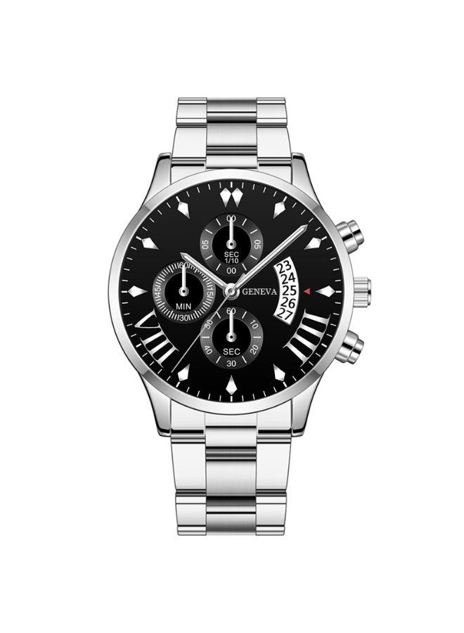 Fashion Calendar Three Eyed Men's Watch