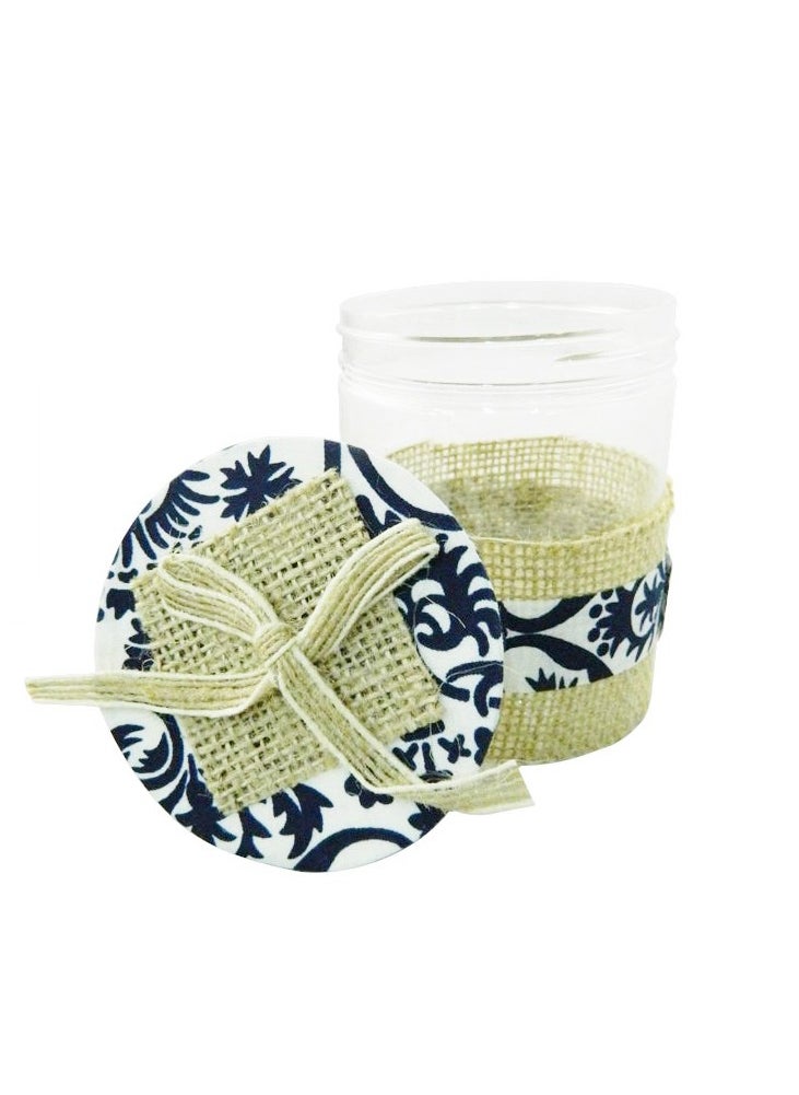 AL QADAH - Candy Box W Jute Wrap.7x9Cm.12Pcs Pkt - Image 1