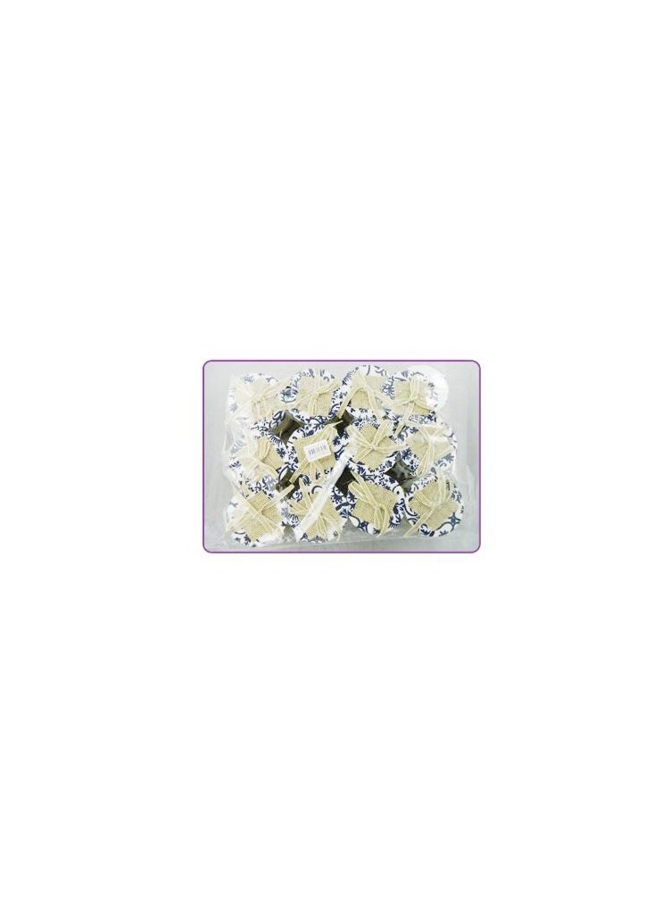 AL QADAH - Candy Box W Jute Wrap.7x9Cm.12Pcs Pkt - Image 1