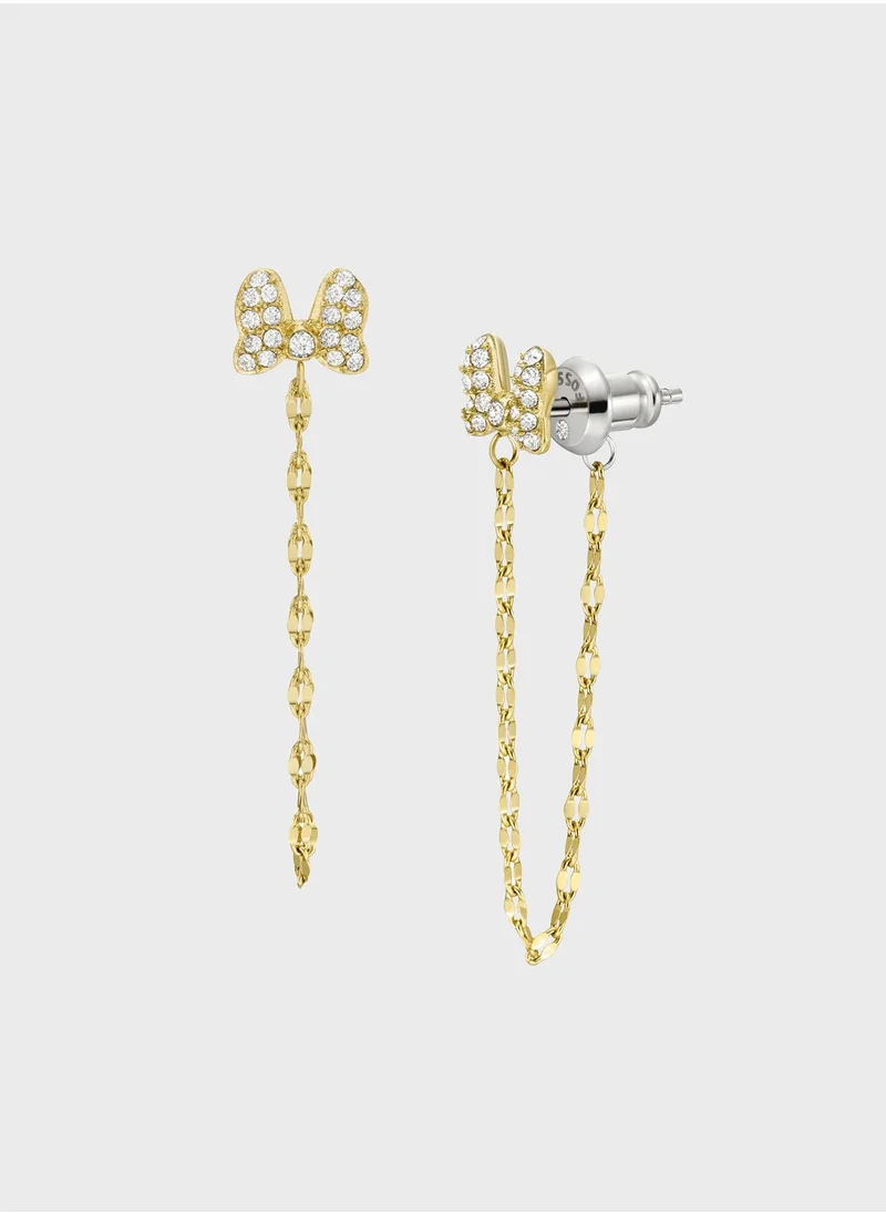 MICKEY MOUSE Stainless Steel Drop Earrings