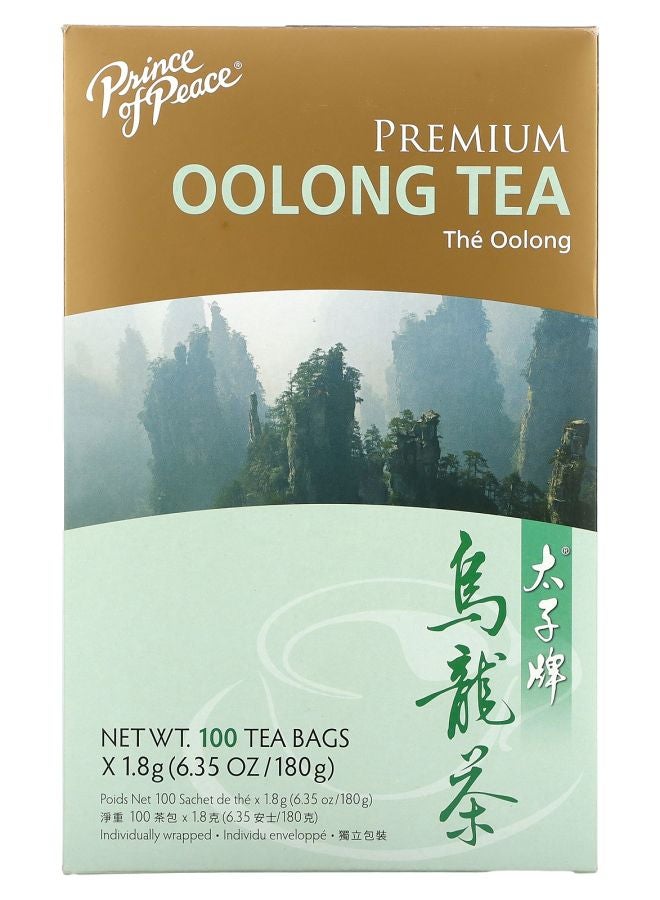 Prince Of Peace Premium Oolong Tea 100 Tea Bags 0.064 oz (1.8 g) Each