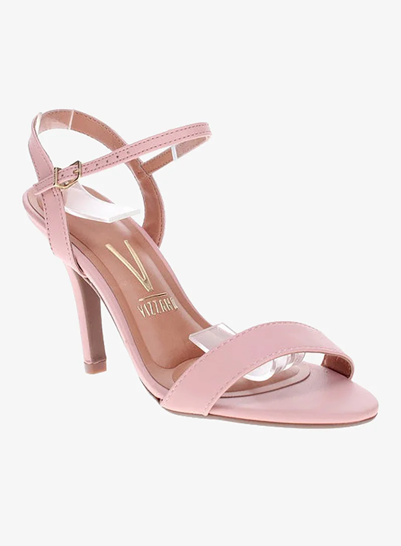 VIZZANO High Heels Sandals with Back Strap – Elegant sling Back Heels for Girls & Ladies