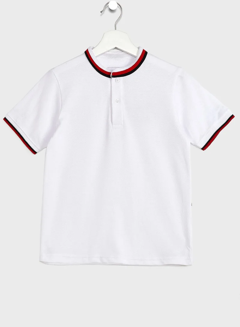 Pinata Boys Embroidered Polo