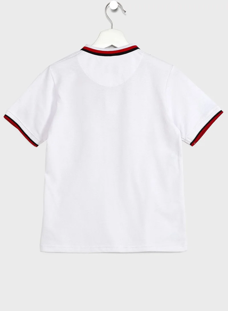 Pinata Boys Embroidered Polo