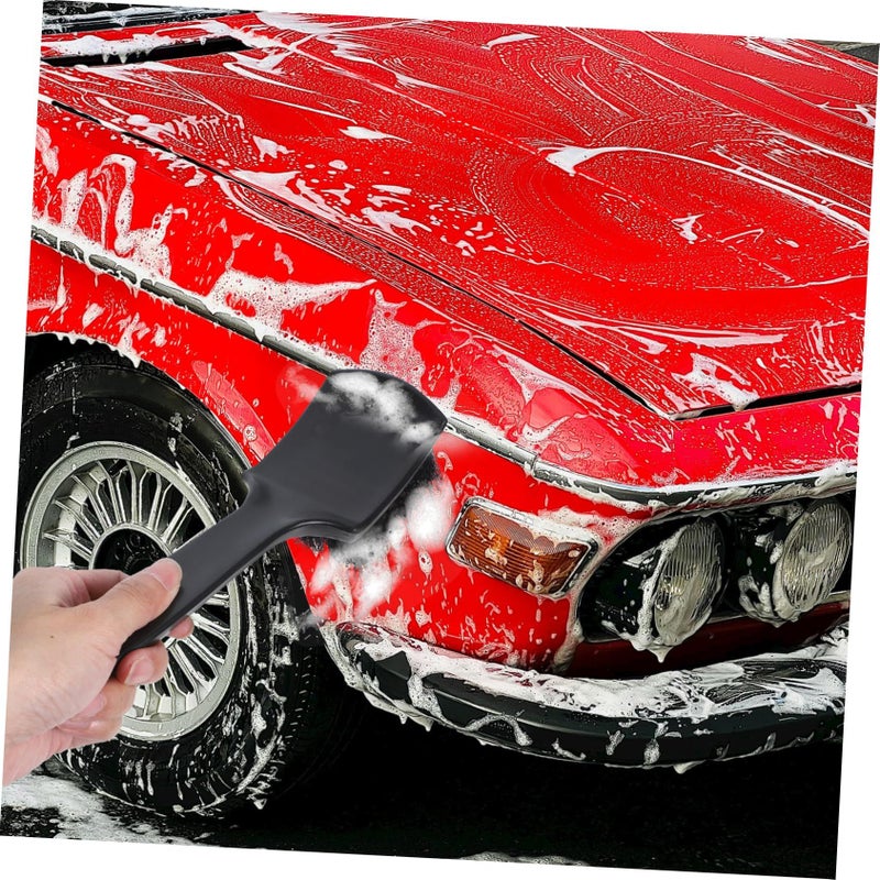 Baluue 3pcs Car Detailing Brush Set for Wheels Tires Sturdy Design Easy Storage - Image 5