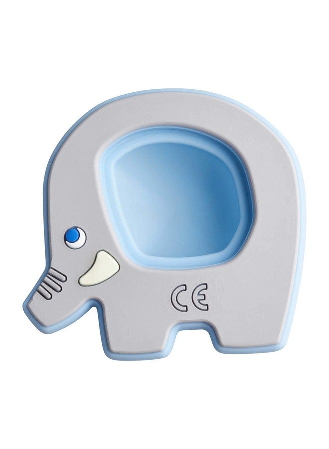 HABA Silicone Teethers for Babies 6-18 Months - Popping Elephant Fidget Toy Silicone Teether Ring and Grasping Toy for Safe Sensory Development - Dishwasher Safe Baby Essentials - Image 1