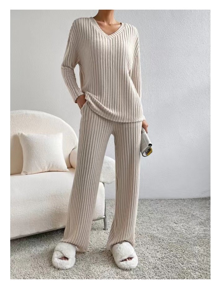 Generic - Womens 2 Piece Outfits Pajamas Sets Summer Lounge Sets Loungewear Sweatsuits with Sweatpants - Image 1