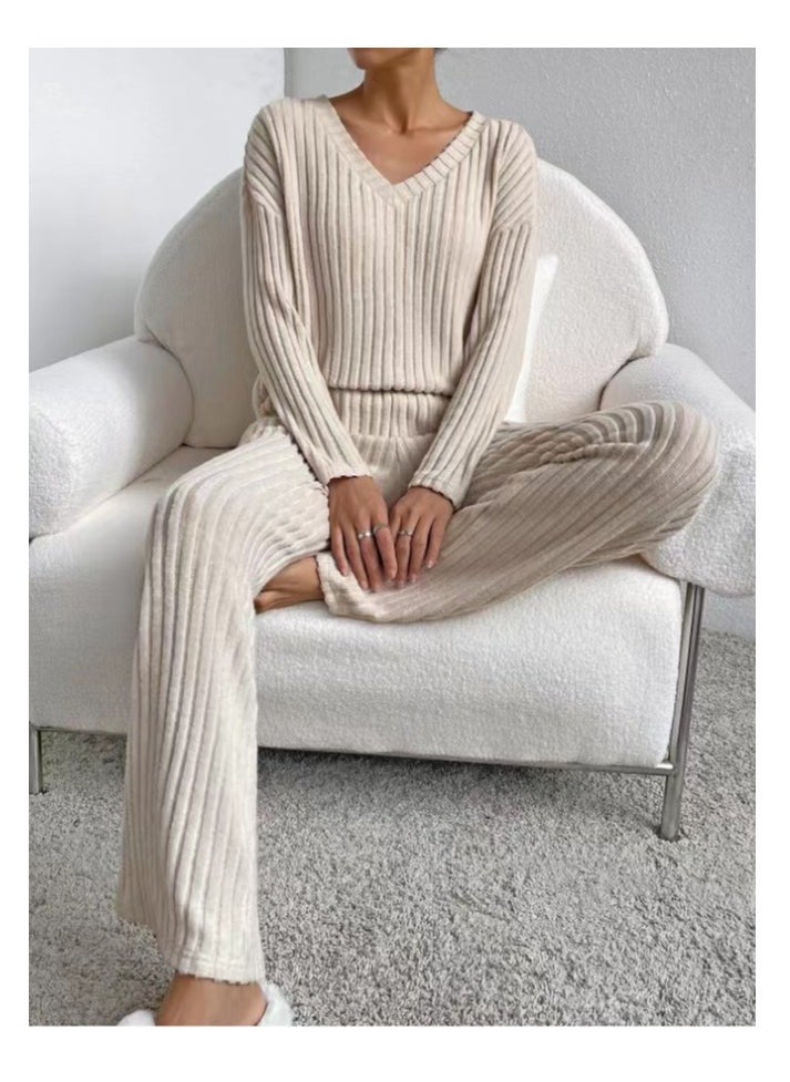 Generic - Womens 2 Piece Outfits Pajamas Sets Summer Lounge Sets Loungewear Sweatsuits with Sweatpants - Image 1