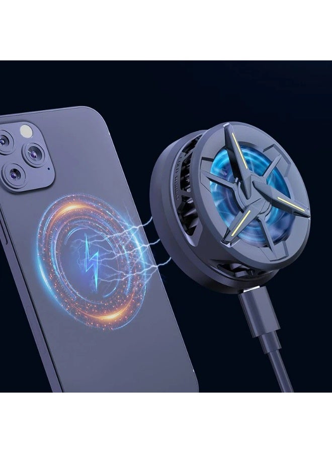 MEMO CX01 High-Performance Mobile Gaming Cooler – “Superb Gadget” Over-Heat Protection Fan & Radiator for Smartphones/Tablets - Image 2