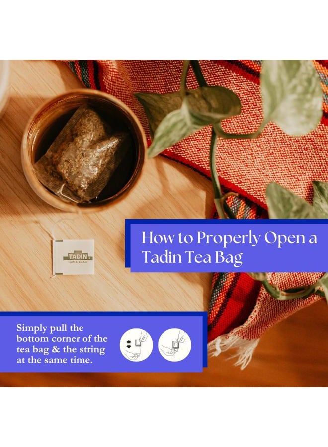 Tadin Seven Blossoms Tea, Herbal Tea, Caffeine Free, 24 Tea Bags Per Box, Pack of 1 - Image 4