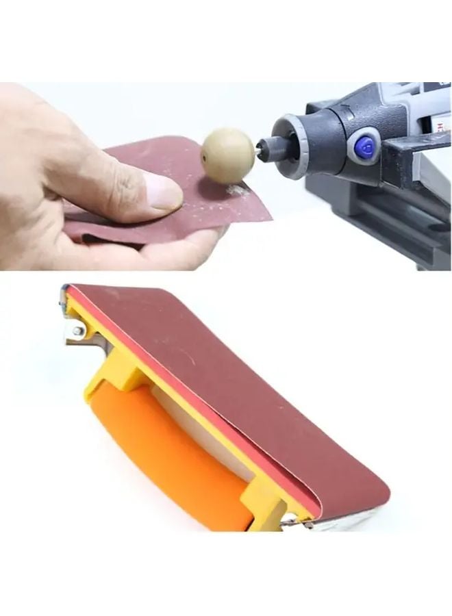 60 حبيبة 236.22 بوصة لفة ورق صنفرة أكسيد الألومنيوم لتلميع الخشب والمعادن والجدران الجافة - Image 5