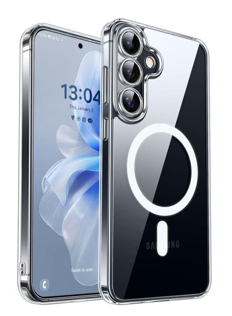 ELTRAZONE ELTRAZONE Samsung Galaxy S25 Plus 5G MagSafe Case – Slim & Shockproof TPU Bumper Cover with Magnetic Support for Wireless Charging | Lightweight & Anti-Scratch Design for 6.7-Inch Samsung S25 Plus 5G