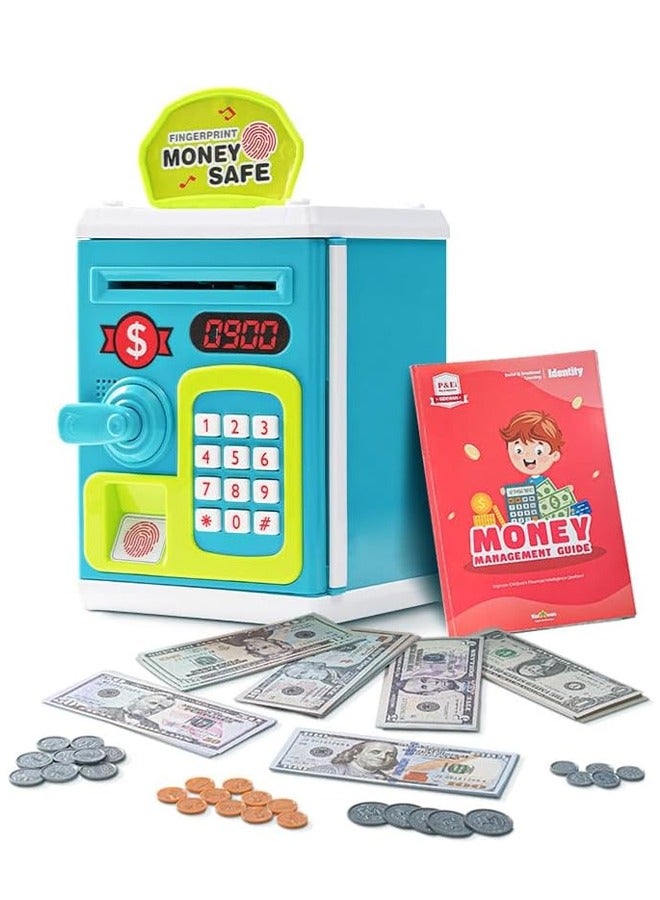 BAYBEE Babyee kids ATM Money Bank Toy for Girls and Boys Birthday Gift For Children Coins  Notes Collection Money Savinng Machine with Lock System and Music
