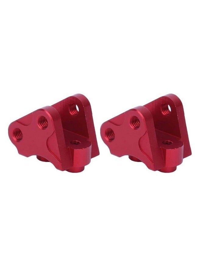 Dilwe - Rc Link Mount Front Rear Lower Shock Linkage Link Mount Compatible With Scx10Ii Axial Rc Car( Red ) - Image 1