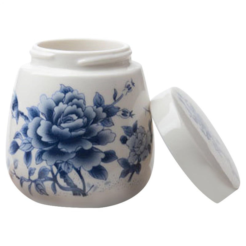Pastel Peony Ceramic Poached Egg Cups With Lid 220ml For Steamed Eggs And Desserts - Image 2