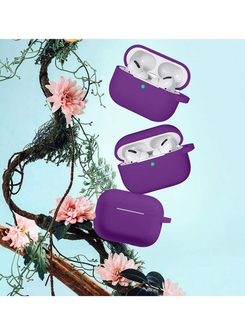 TWEGGON Apple Airpods Pro 2 Case Silicone Case for Apple Airpods Pro 2 Purple  - Image 4