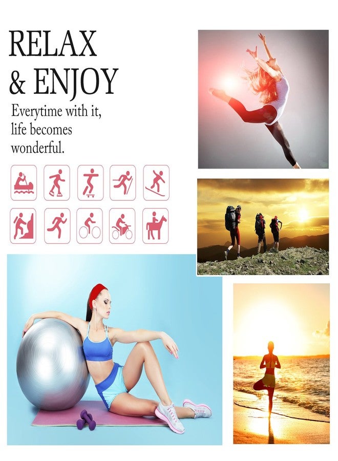 موكو عصابة رأس رياضية متعددة الاستخدامات وخفيفة الوزن من موكو، غطاء رأس متعدد الاستخدامات يسمح بمرور الهواء ويمتص العرق، عصابة رأس مرنة معقودة، غطاء رأس ناعم على شكل عمامة، للتمارين الرياضية والجري واليوغا واللياقة البدنية والاستخدام اليومي - أسود وأحمر - Image 5