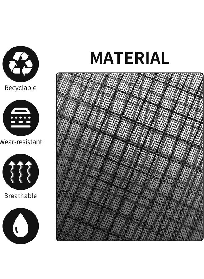 Kitchen Plastic Mesh Garbage Bag Organizer Dispenser  Holder Trash Bag Storage . Large Size Wall Trash Bag Kitchen Household Storage Bag Garbage Bag .Storage Holder plastic Bag Recycling Containers Plastic Waste Bag Storage for Kitchen Withnot Adhesive wall hooks 2/4PCS (Black)  - Image 5