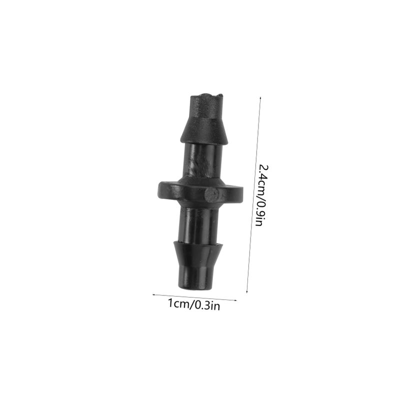 100Pcs 4 7mm Barbed Drip Irrigation Fittings Straight Connector Hose Sprinklers For Garden Lawn Plant Watering - Image 3