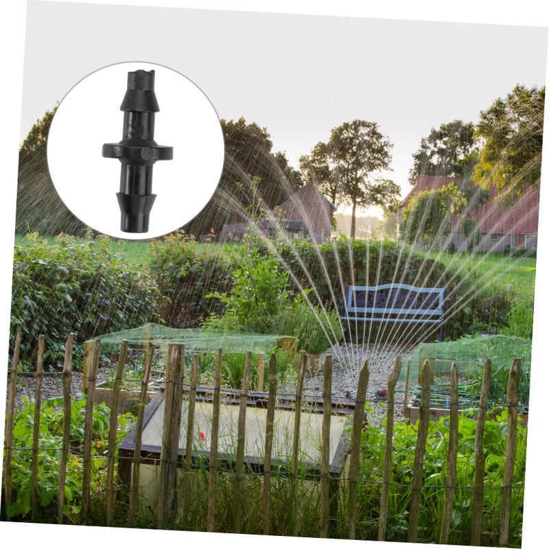100Pcs 4 7mm Barbed Drip Irrigation Fittings Straight Connector Hose Sprinklers For Garden Lawn Plant Watering - Image 5