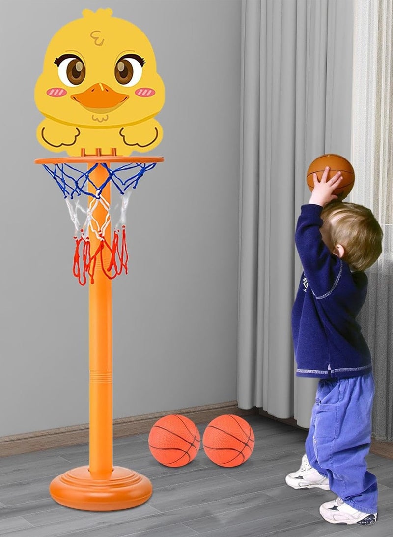SUPER WINNER Basketball Game Set For Kids, Includes basketball hoop stand with mini ball and air pump, Adjustable Height, For Indoor and Outdoor Play, Sports Toy Perfect for Boys, Girls, Ages 2+ Ideal Gift  - Image 3