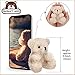 Threan 8 Pcs Mini Plush Bears 4 Small Bear Bulk Stuffed Animal Toys Tiny Soft Bear Doll Present Stuffers for Keychain Baby Shower Party Favors SuppliesBrown Apricot - Image 4