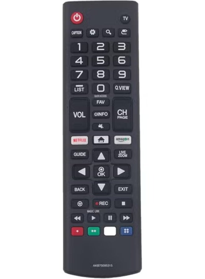 ELTRAZONE AKB75095315 Replacement Remote Control Compatible with Smart TVs – Fits Models 55UK6200PUA, 43UK6200PUA, 65UK6200PUA, 65SK9000PUA, 55SK9000PUA, 86UK6570PUB, 70UK6570PUB, 75UK6570PUB, 55OLEDE8PUA, 32LK610BPUA, 65SK9500PUA – Easy Setup, Infrared Remote for Full TV Control - Image 3