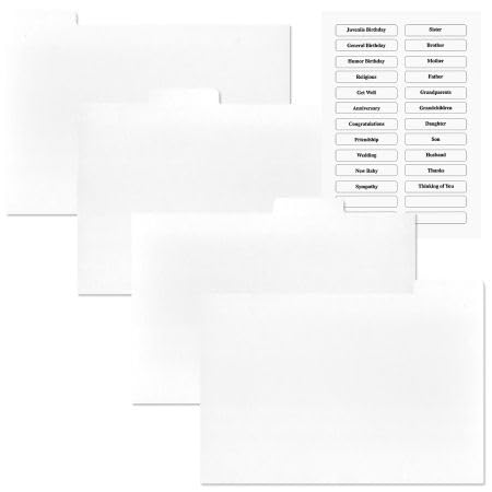 Current Blossom Floral Greeting Card Organizer Box with Dividers - Store 140+ Christmas, Valentine, & Birthday Cards, Recipe Cards, Photo Collections, Postcards, Stationery, 7" x 9" x 9-1/2" - Image 3