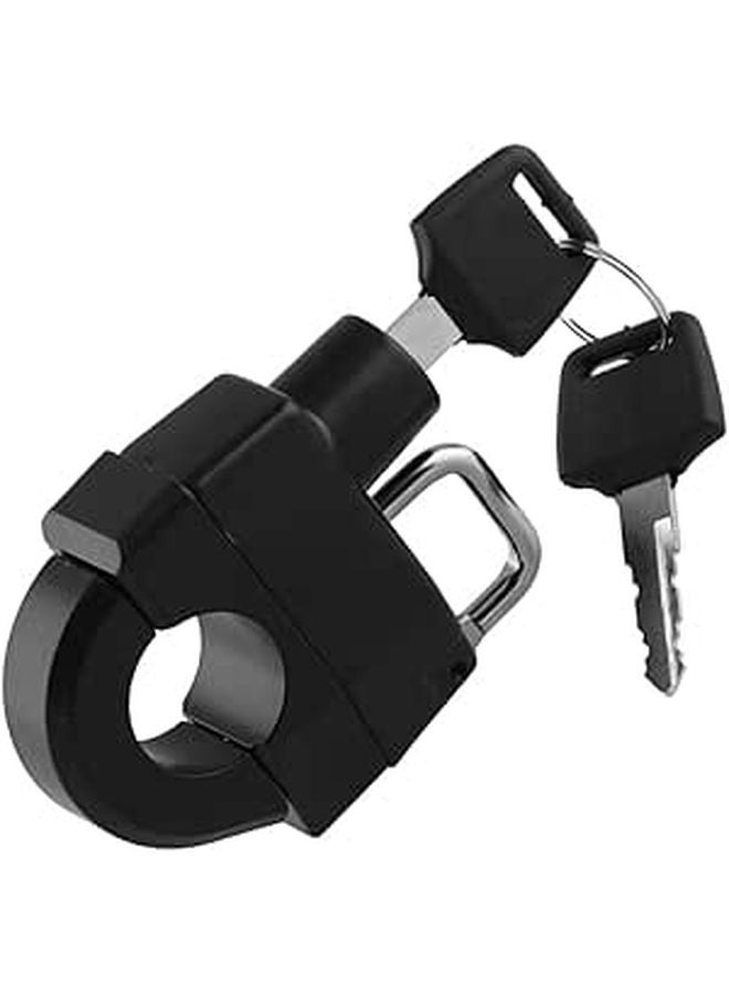 Motorcycle Helmet Lock 25mm Portable Handlebar Key Lock for Scooter Anti Theft Security - Image 1