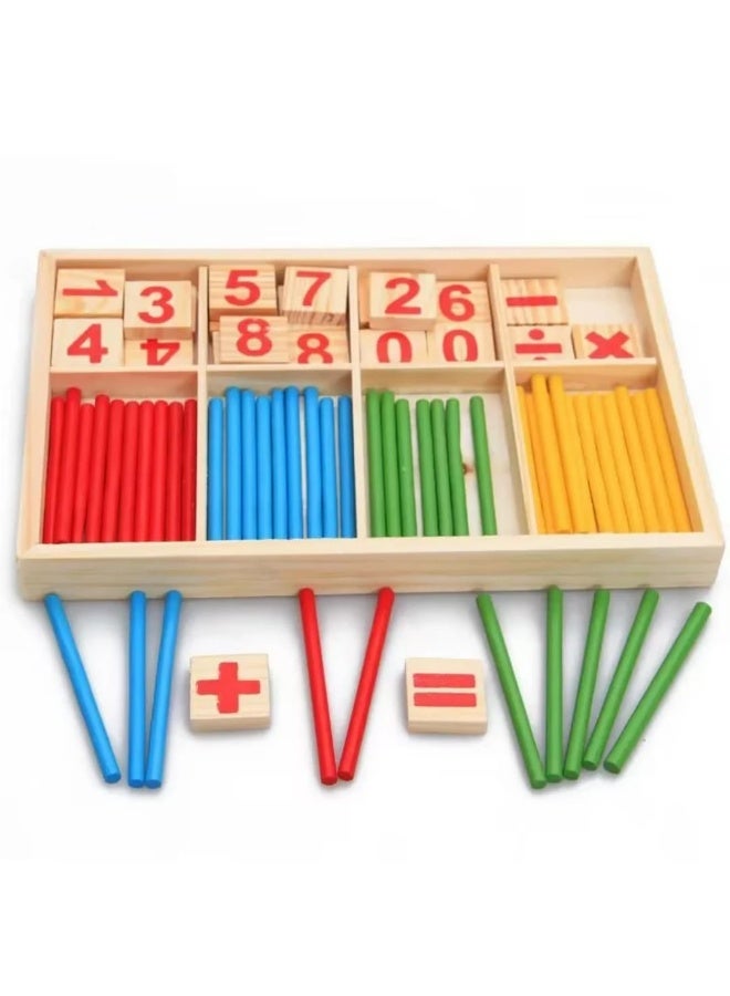 Mathematical Intelligence Sticks with Number & Operation Blocks - Interactive Learning - Image 1