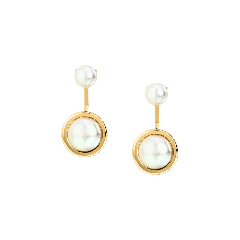Karl Lagerfeld Klayr14 Pearl Earrings - Image 2
