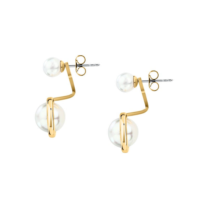 Karl Lagerfeld Klayr14 Pearl Earrings - Image 3
