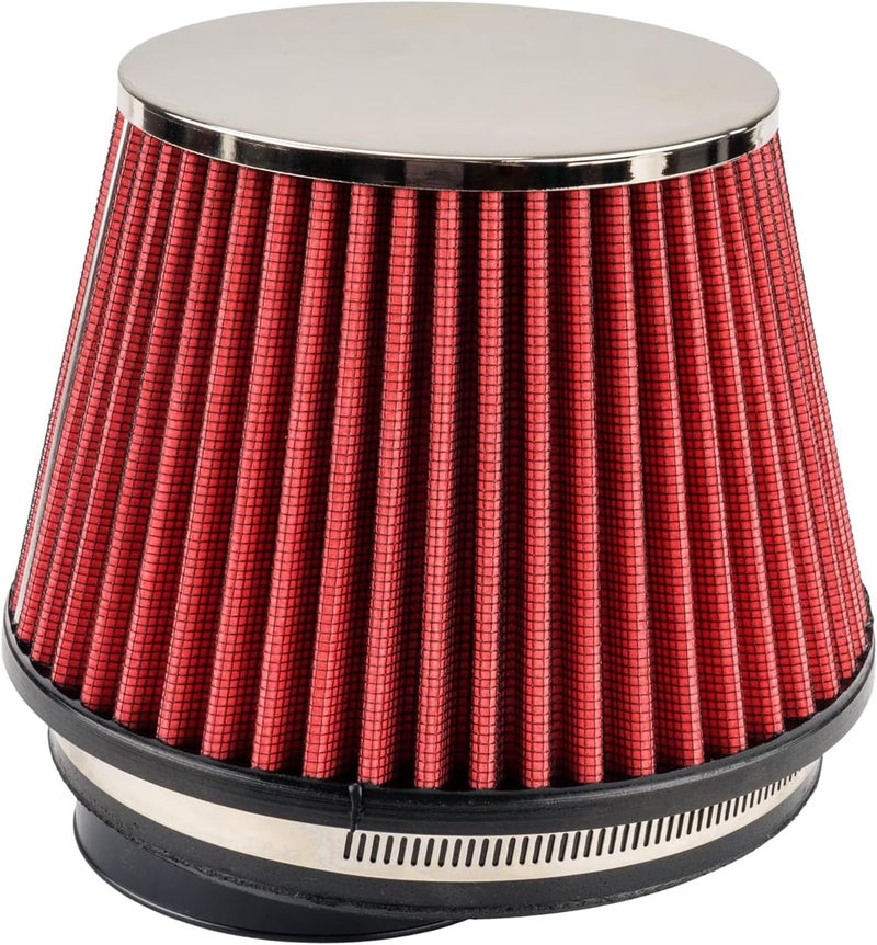 ZonCar Cold Air Intake System High Flow Inlet for Mustang 3.7L V6 2015-2017 Red - Image 5