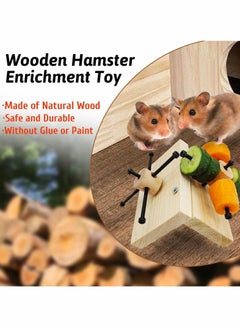 Y&D Hamster Toys, for Hamster, Gerbils, Mice, Rats and Other Small Animals to Chew Play with, Induce Them Grind Their Teeth  - Image 4