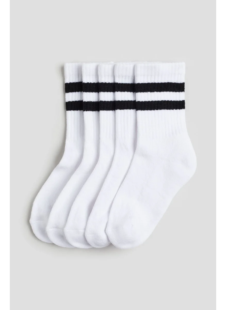 اتش اند ام 5-Pack Ribbed Socks