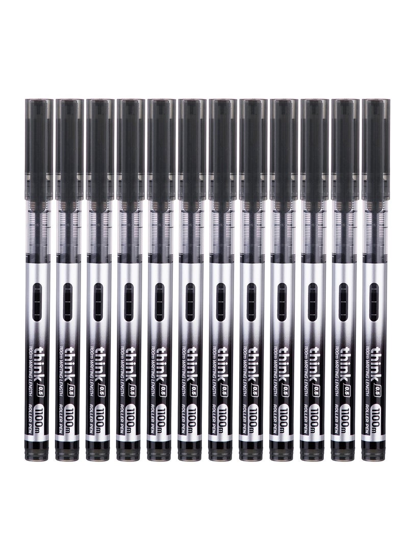 12-Piece Needle Ink Gel Pen 0.5mm Tip Black Ink - pzsku/Z33D8A6BEAF0E5ED9DDD9Z/45/_/1718883308/b42eaff3-afff-4288-b313-cb9d3bbd3146