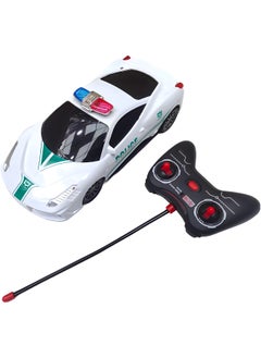 MAGIC VAULT RC Remote Control Car,Police Remote Car For Kids,Lightning All Direction Movement Sports Car  - Image 1