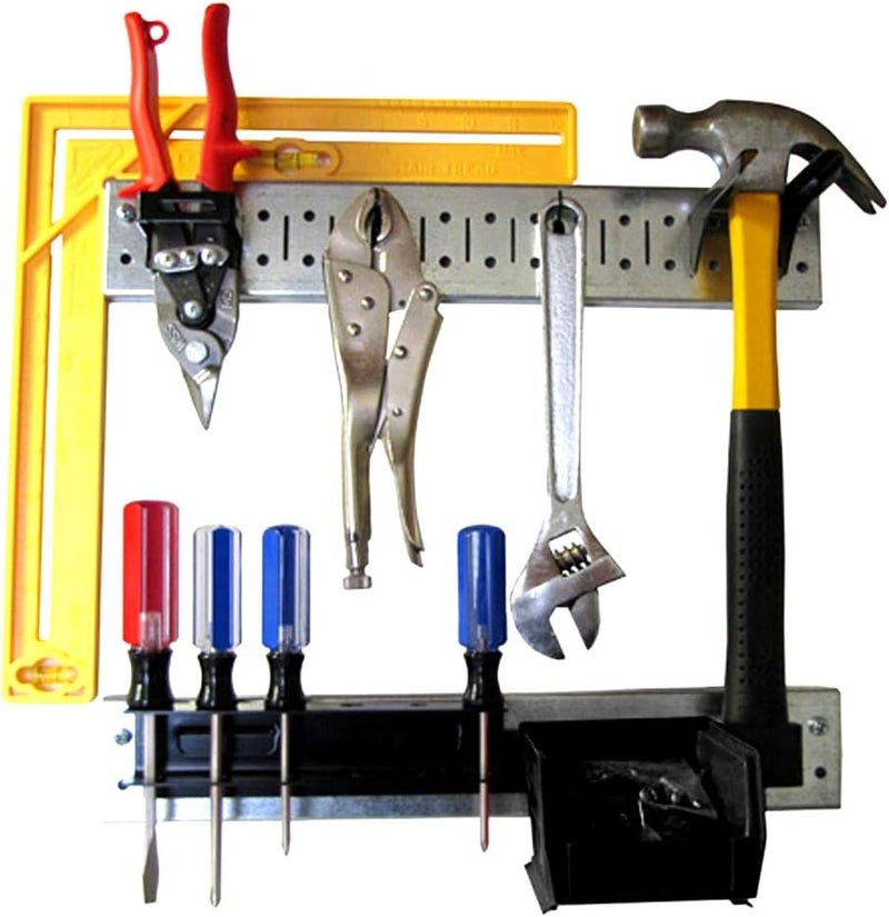 Wall Control Metal Pegboard Strip - Galvanized Pegboard - Image 3