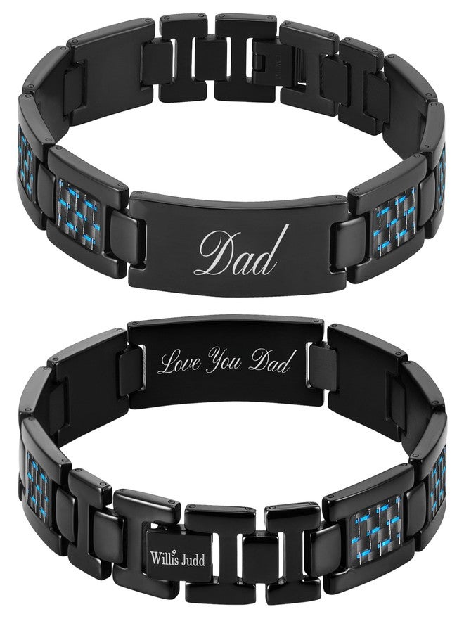 Willis Judd Wills Judd Mens Dad Bracelet Fathers Day Gift From Daughter Son In Gift Box Unique Idea For Dad - Image 1