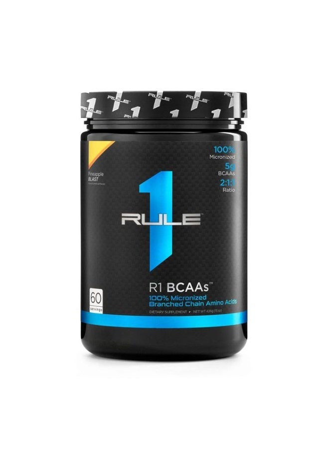 Rule 1 Proteins Rule1 BCAA 60 Servings Pineapple Blast - Image 2
